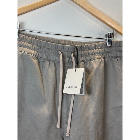 AllSaints Men's Size XL Moorland Brown Hanbury Straight Fit Trousers NWT - Picture 6 of 8